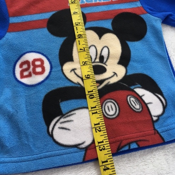 Disney Mickey Mouse Boys Size 2T Blue Pajama Set - Picture 5 of 8
